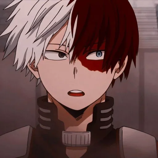 Sticker from the "Shouto Todoroki" sticker pack