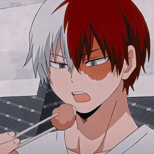 Sticker from the "Shouto Todoroki" sticker pack