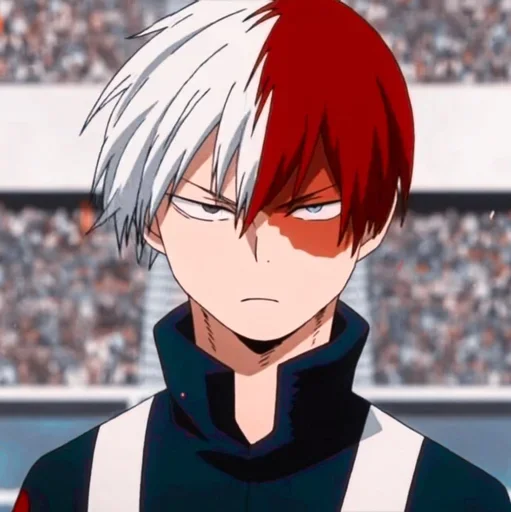 Sticker from the "Shouto Todoroki" sticker pack