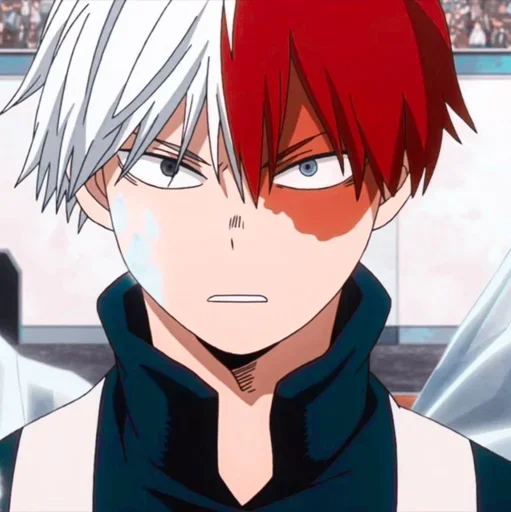 Sticker from the "Shouto Todoroki" sticker pack