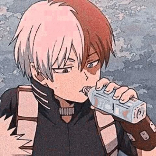 Sticker from the "Shouto Todoroki" sticker pack