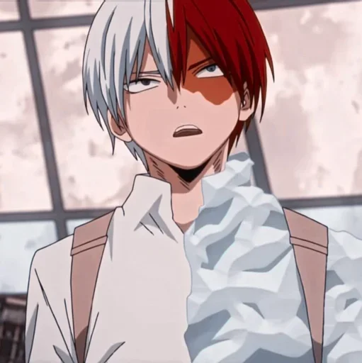 Sticker from the "Shouto Todoroki" sticker pack