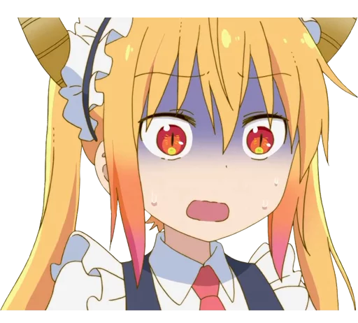 Sticker from the "Kobayashi-san Chi no Maid Dragon" sticker pack