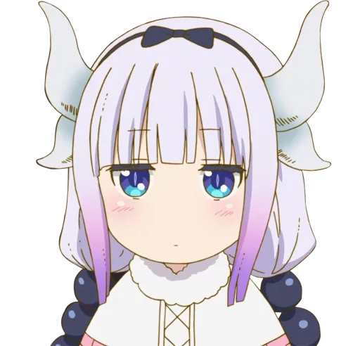 Sticker from the "Kobayashi-san Chi no Maid Dragon" sticker pack