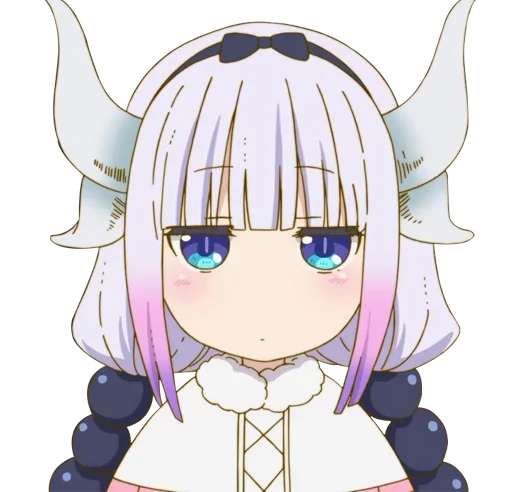 Sticker from the "Kobayashi-san Chi no Maid Dragon" sticker pack