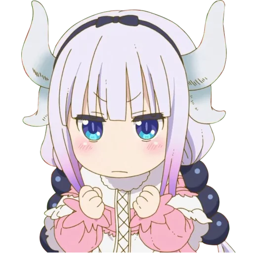 Стикер из набора "Kobayashi-san Chi no Maid Dragon"