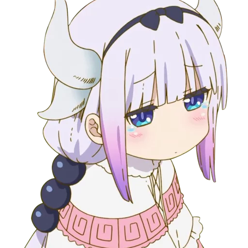 Стикер из набора "Kobayashi-san Chi no Maid Dragon"