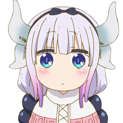 Стикер из набора "Kobayashi-san Chi no Maid Dragon"