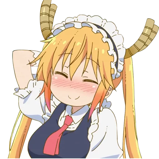 Sticker from the "Kobayashi-san Chi no Maid Dragon" sticker pack