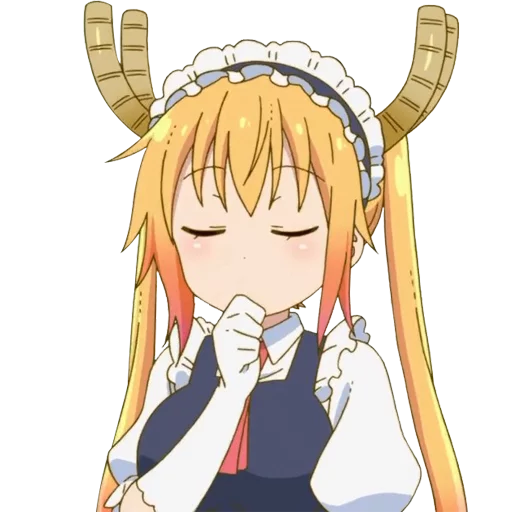 Sticker from the "Kobayashi-san Chi no Maid Dragon" sticker pack