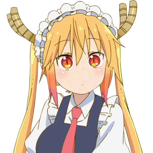 Стикер из набора "Kobayashi-san Chi no Maid Dragon"