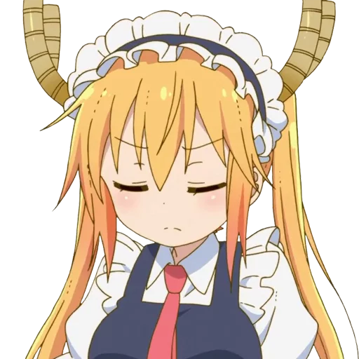 Sticker from the "Kobayashi-san Chi no Maid Dragon" sticker pack