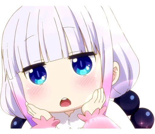 Sticker from the "Kobayashi-san Chi no Maid Dragon" sticker pack