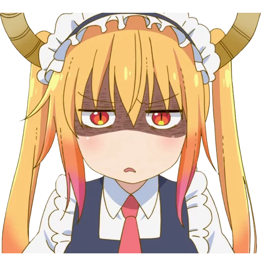 Стикер из набора "Kobayashi-san Chi no Maid Dragon"