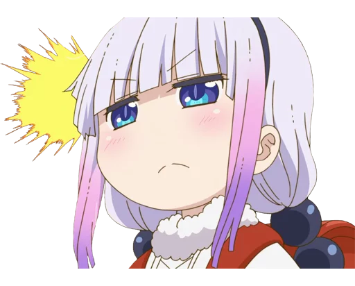 Sticker from the "Kobayashi-san Chi no Maid Dragon" sticker pack