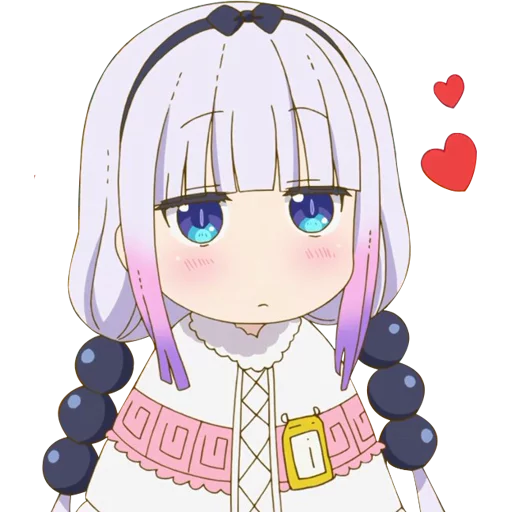 Sticker from the "Kobayashi-san Chi no Maid Dragon" sticker pack