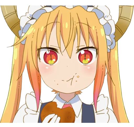 Sticker from the "Kobayashi-san Chi no Maid Dragon" sticker pack