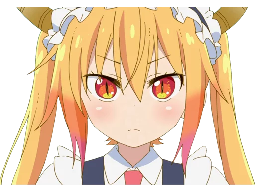 Sticker from the "Kobayashi-san Chi no Maid Dragon" sticker pack