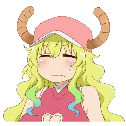 Sticker from the "Kobayashi-san Chi no Maid Dragon" sticker pack