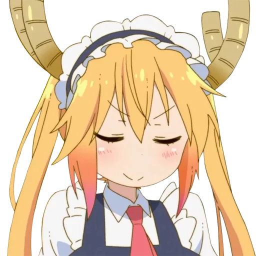 Sticker from the "Kobayashi-san Chi no Maid Dragon" sticker pack