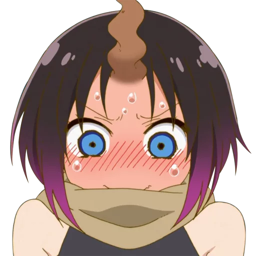 Sticker from the "Kobayashi-san Chi no Maid Dragon" sticker pack