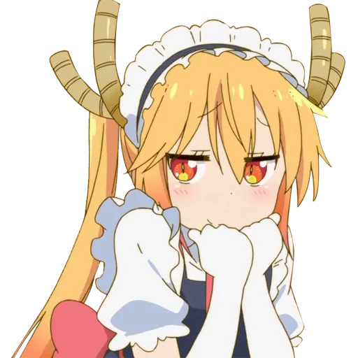 Sticker from the "Kobayashi-san Chi no Maid Dragon" sticker pack