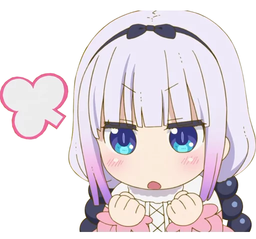 Sticker from the "Kobayashi-san Chi no Maid Dragon" sticker pack