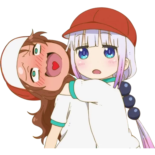 Sticker from the "Kobayashi-san Chi no Maid Dragon" sticker pack