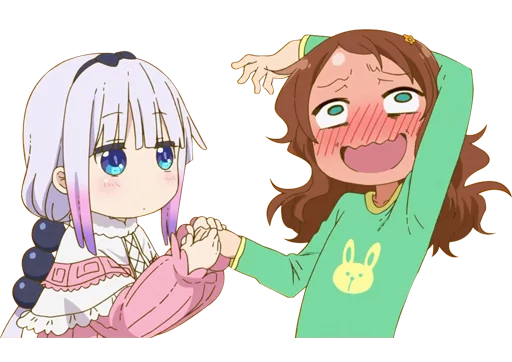 Sticker from the "Kobayashi-san Chi no Maid Dragon" sticker pack