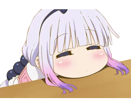 Sticker from the "Kobayashi-san Chi no Maid Dragon" sticker pack