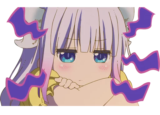 Sticker from the "Kobayashi-san Chi no Maid Dragon" sticker pack