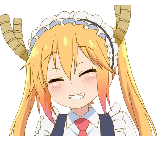 Sticker from the "Kobayashi-san Chi no Maid Dragon" sticker pack