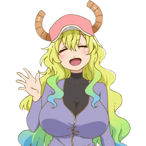 Sticker from the "Kobayashi-san Chi no Maid Dragon" sticker pack