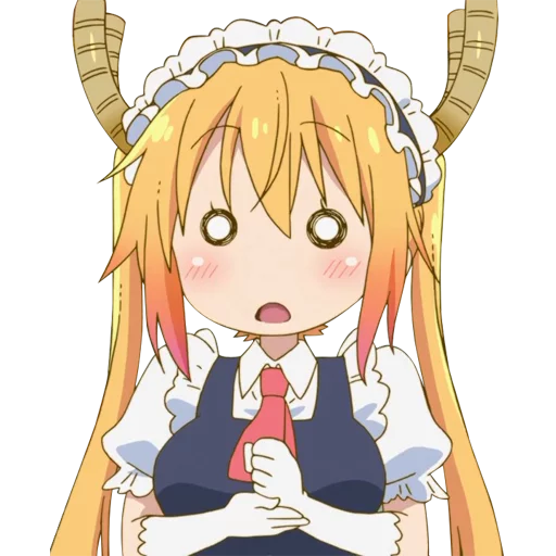 Sticker from the "Kobayashi-san Chi no Maid Dragon" sticker pack