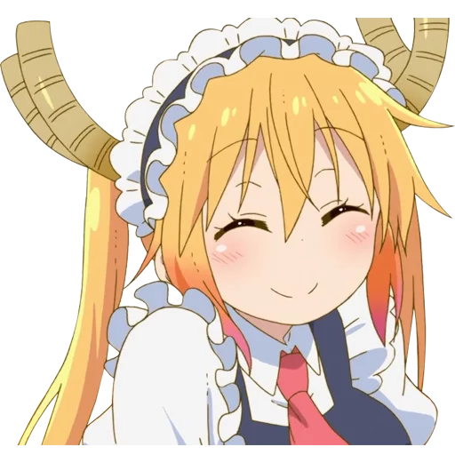 Sticker from the "Kobayashi-san Chi no Maid Dragon" sticker pack