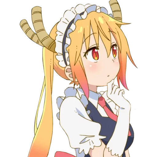 Стикер из набора "Kobayashi-san Chi no Maid Dragon"