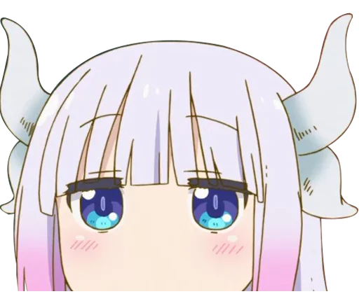 Sticker from the "Kobayashi-san Chi no Maid Dragon" sticker pack