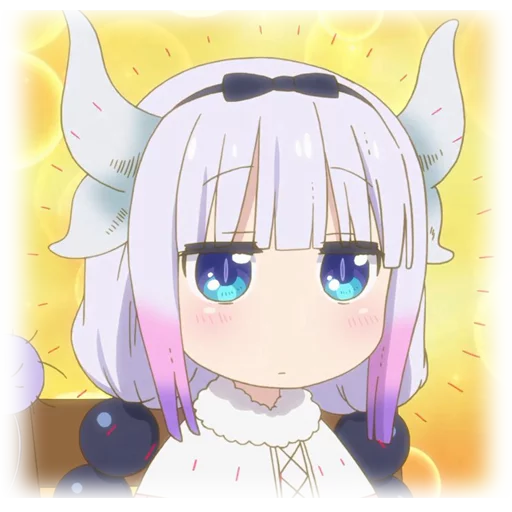 Стикер из набора "Kobayashi-san Chi no Maid Dragon"