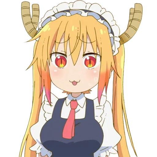 Sticker from the "Kobayashi-san Chi no Maid Dragon" sticker pack