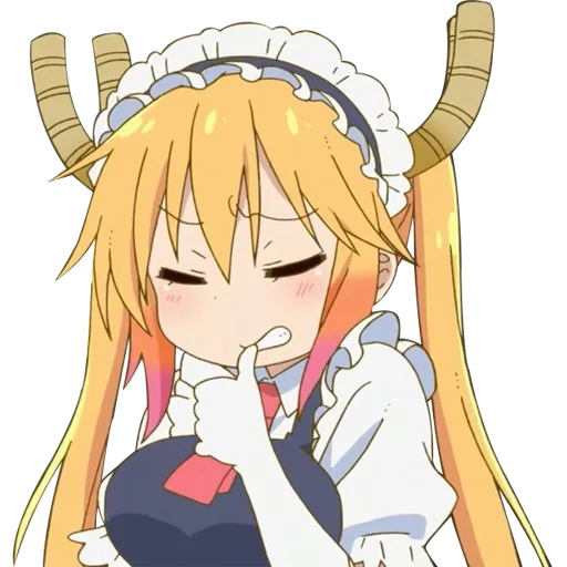 Sticker from the "Kobayashi-san Chi no Maid Dragon" sticker pack