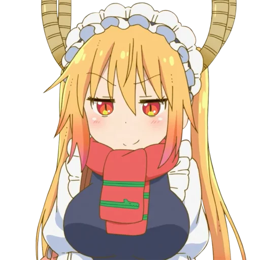 Стикер из набора "Kobayashi-san Chi no Maid Dragon"