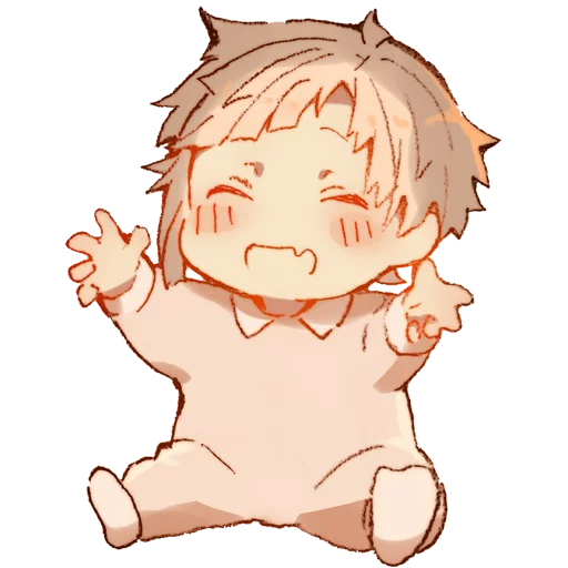 Sticker from the "Atsushi" sticker pack