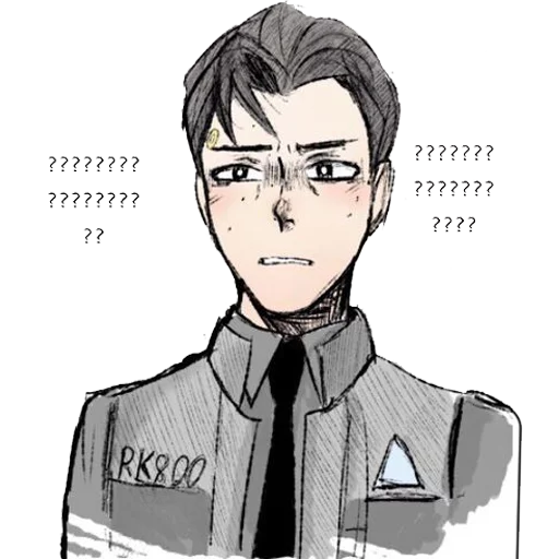 Sticker from the "Detroit: Become Human (Connor)" sticker pack