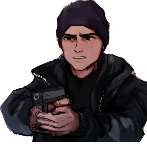 Sticker Detroit: Become Human (Connor)