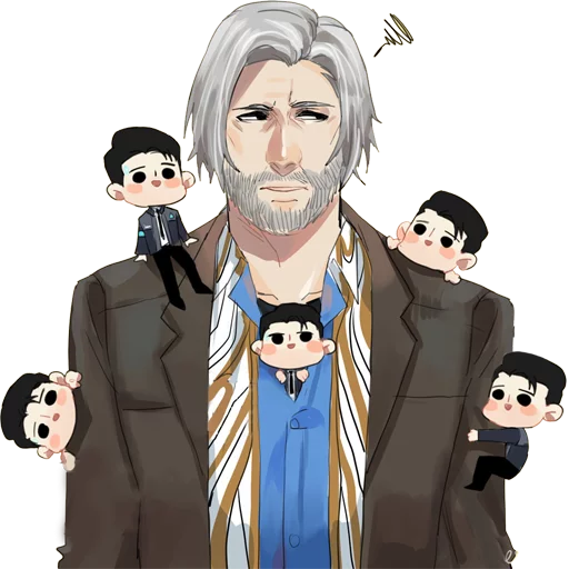 Sticker from the "Detroit: Become Human (Connor)" sticker pack