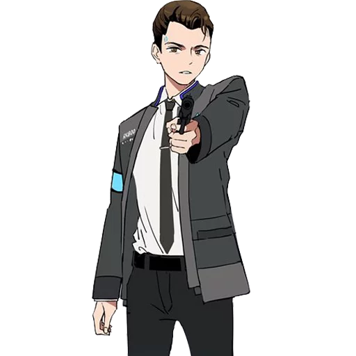 Sticker from the "Detroit: Become Human (Connor)" sticker pack