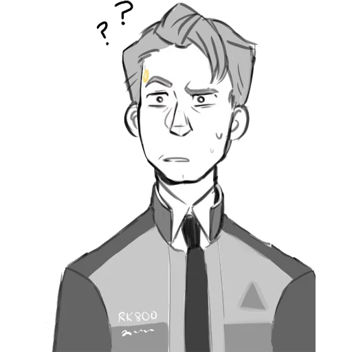 Sticker Detroit: Become Human (Connor)