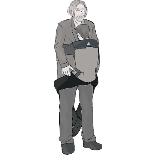 Sticker from the "Detroit: Become Human (Connor)" sticker pack