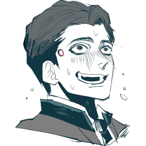 Sticker from the "Detroit: Become Human (Connor)" sticker pack