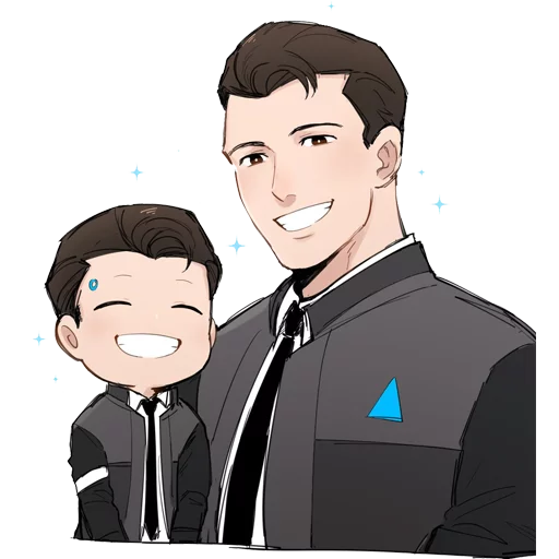 Sticker Detroit: Become Human (Connor)